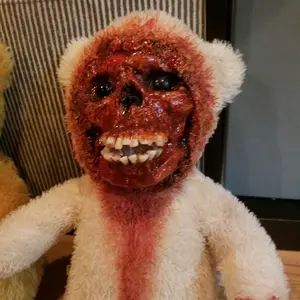 Horror Faced Teddy Bears - Unique Design with Distinctive Appearance