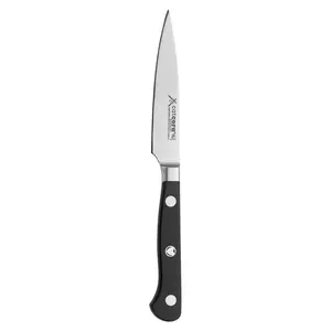 CatCora Forged Paring Knife, Professional 4-Inch German Steel Blade For Peeling Apples, Potatoes, Onions, and Garnishing, Ergonomic Triple-Rivet Handle, NSF-Certified Kitchen Knife
