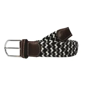 The Baja Tri-Color Woven Stretch Belt