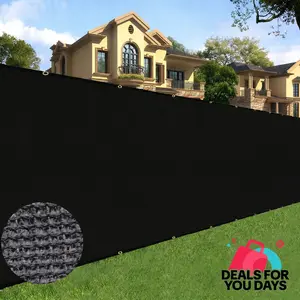 [Deals For You] Summer garden  6 x 50 ft Privacy Screen Fence Mesh Shade Net Cover for Outdoor Wall Garden Yard Backyard with Grommets Copper Material Sun Protection,campingessentials,outdoorfurnitureset,campinggear