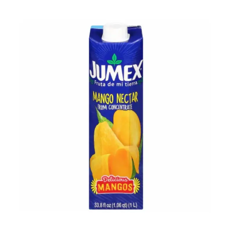 Jumex Mango Nectar - 3-Pack 32.4oz Authentic Mexican Flavor Fruity Juice Drink, Puree Base Refreshing Cold Liquid, Smooth Healthy Puree Beverage, Wholesale Bulk Bundle for Kids' Lunches, Pantry Staples
