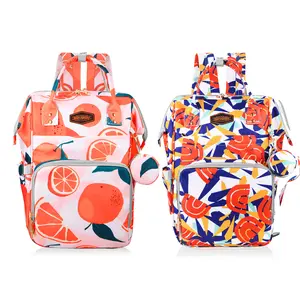 2PCS Bag Backpack for  Composite Printing Waterproof Fabric Travel Bag, 22.86 L 15.6 Inch rollerrabbit backpacks burlington hellokitty