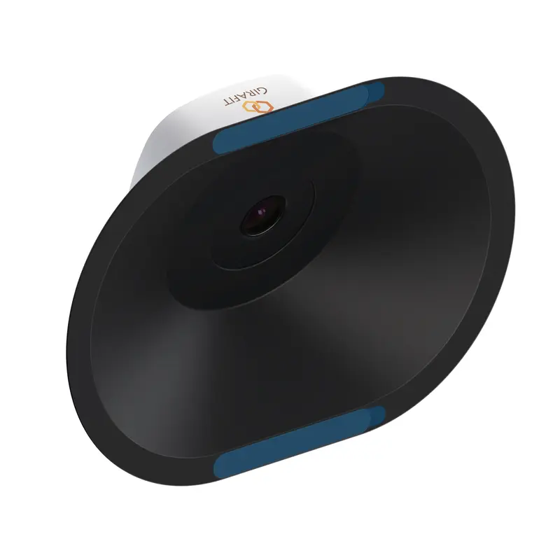 Window Mount for Girafit Window Camera W150,W550s, Adjustable Angle Tilt, No Screws, No Reflections, Self-Adhesive, Damage-Free Installation for Outdoor Monitoring, Windows/Door Bracket Holder