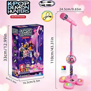 Kids Musical Toy Set, K-Pop Microphone & Guitar Toys, Singing Machine, Perfect Birthday Gift for Children, Unisex Design