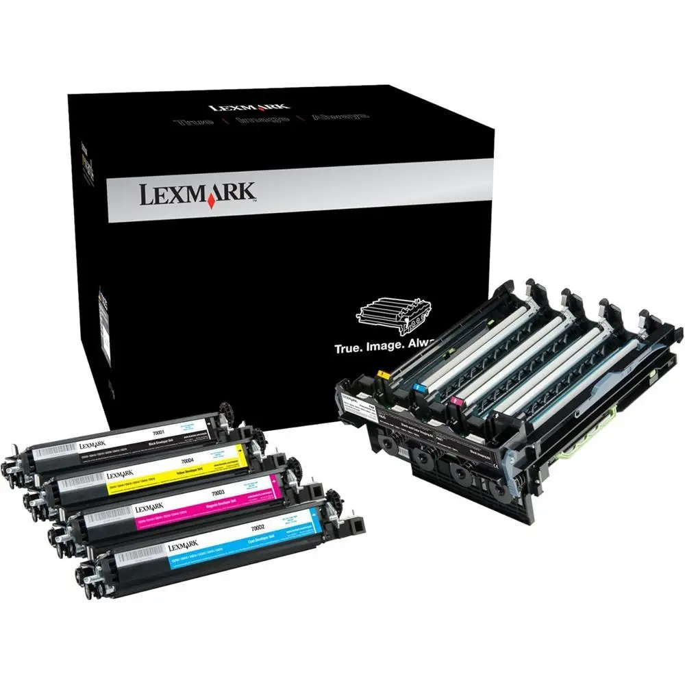 Lexmark 70C0Z50 Black and Colour Imaging Kit, Lexmark Imaging Unit for Offices, High Output, 40000 Pages, Long-Lasting Reliability, 40,000 Pages, Seamless Paper Transfer