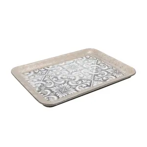 Brownstone Silver Serving Tray