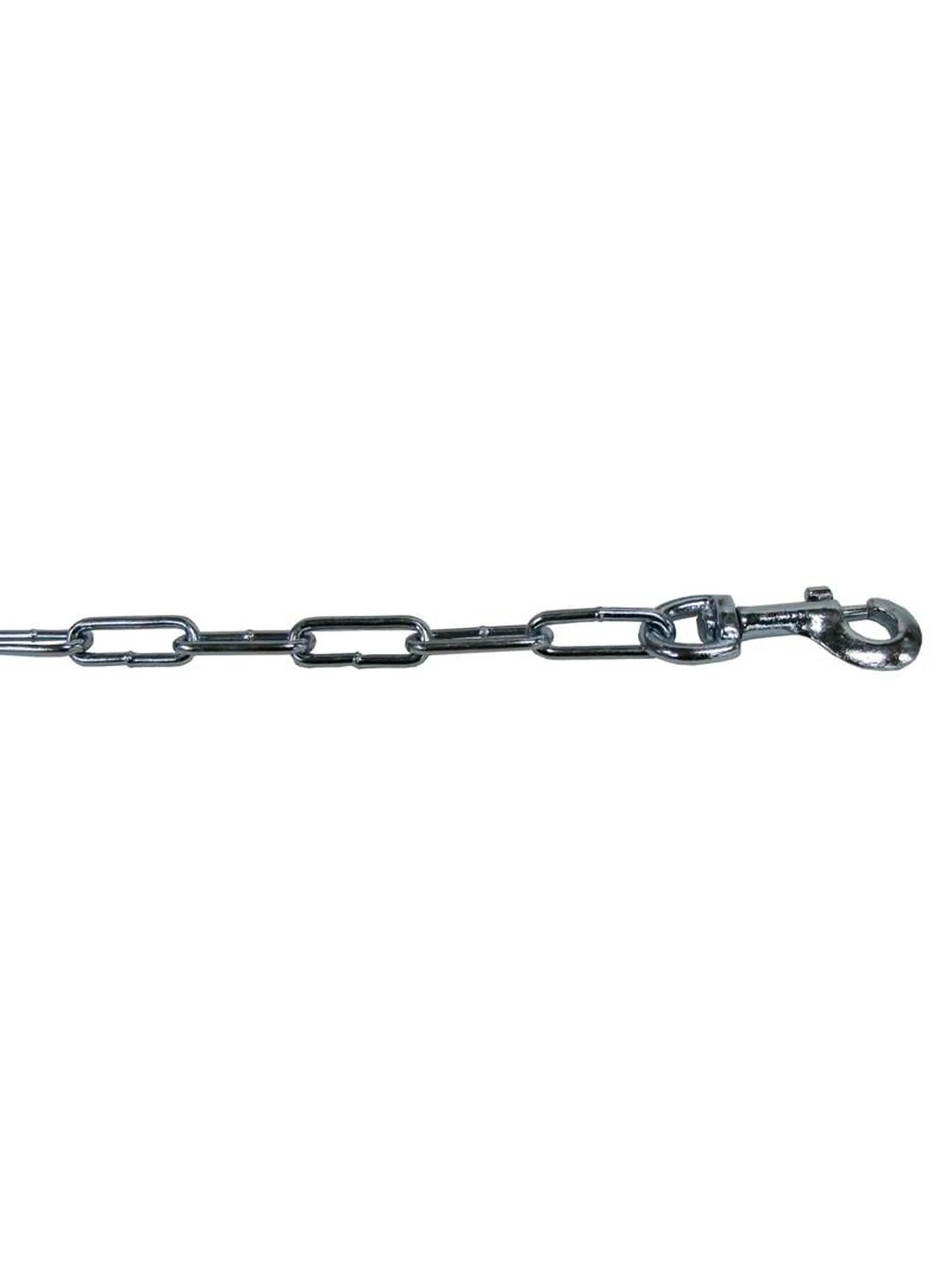 15 ft. Long Length Steel Welded Link Chain, Extra Large Tie-Out Duty Chain