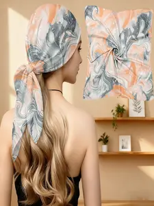 1pc Holiday Fashion Scarf with Blending, and Geometric Patterns, Comfortable Boho Style Accessory for All Seasons