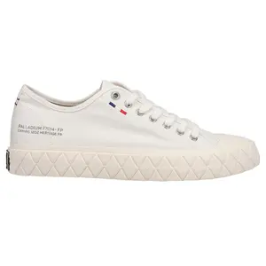Palladium Mens Palla Ace Cvs Lace Up Sneakers Shoes Casual - White