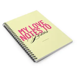 My Love Notes To Jesus, Love Letters, Journal for Prayer, Daily Planner, Motivational Notebook, Gift for Women