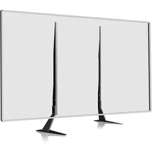Universal TV Stand Table Top for 27 to 85 Inch LED LCD Flat Screen TV, Height Adjtable Leg Stand Holds to 110lbs, VESA to 1000x800mm (ML2785)