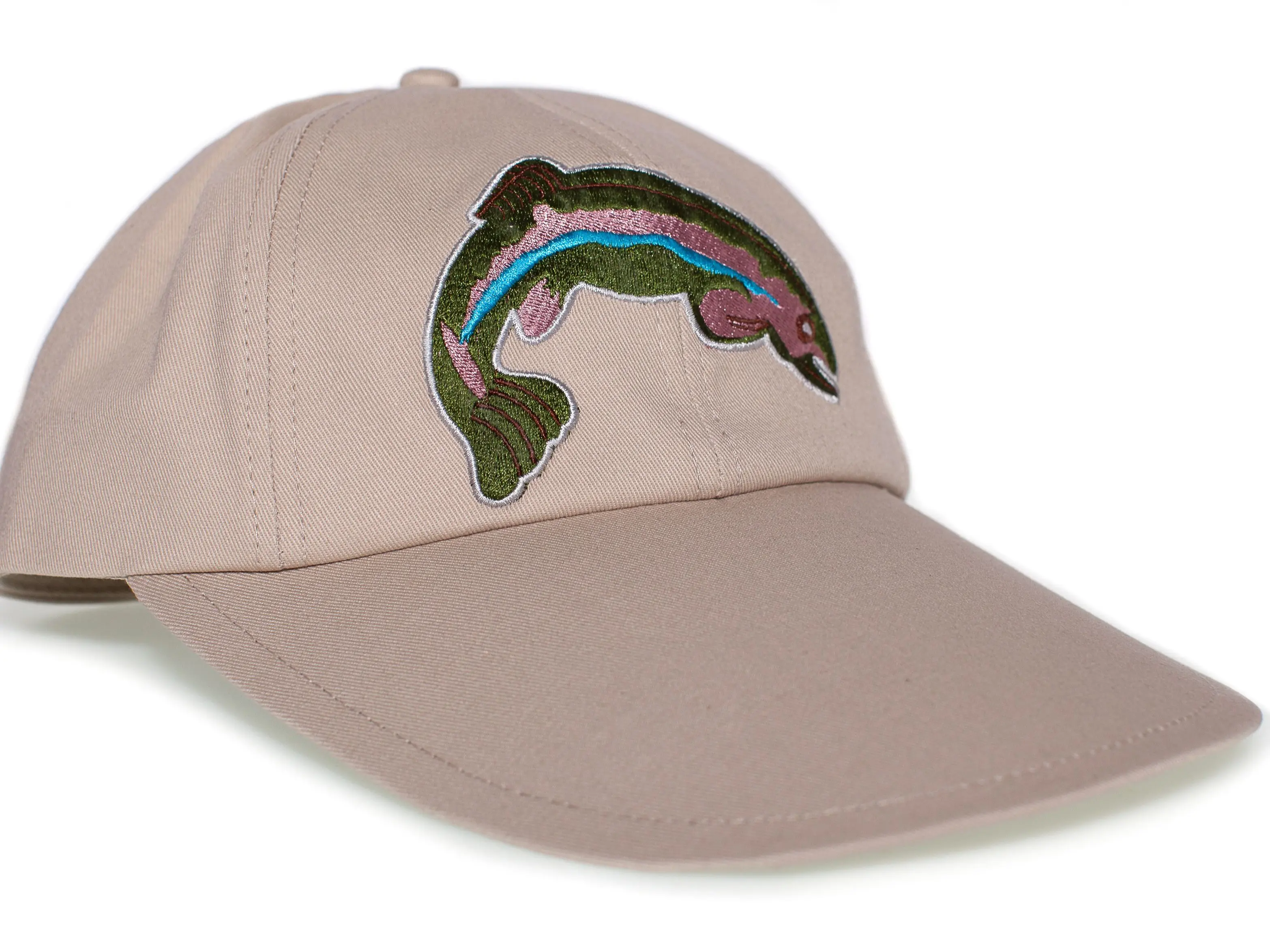 Sandlot Hat Scotty Smalls Fish Movie Cap Adult Long Brim Tan