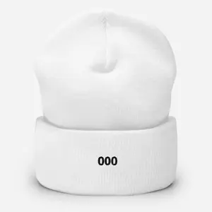 Angel Number 000 Beanie | Infinite Potential & New Beginnings