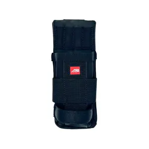 Bossman Compact Pouch with Hypalon Lined Interior 1000D Nylon Exterior 4 Slot Bit Index Reinforced Tool Loop for Hammer and Tools