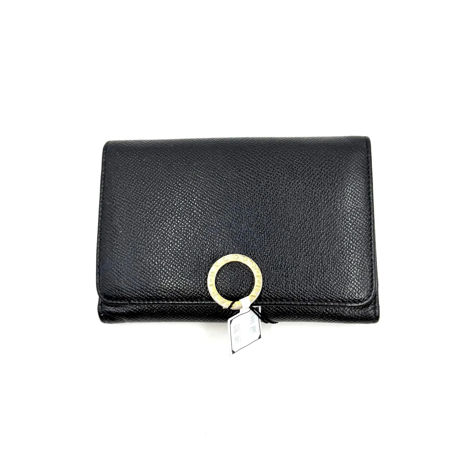 Pre-owned Bvlgari As Shown Small Leather Goods HZ 4959 leather wallet 26.06.03