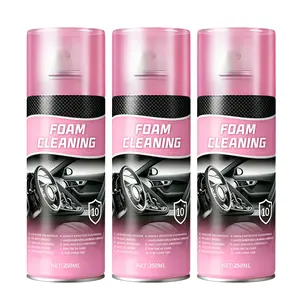 Multipurpose Foam Cleaner, dual-use for car interior and home, deeply removes tough stains, universal cleaning foam spray suitable for leather, plastic and rubber, professional auto care supplies