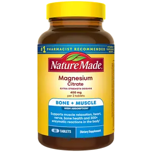 Magnesium Citrate Tablets Extra Strength Dosage High Absorption♦ 400 mg Per 2 Tablets Magnesium Citrate Tablets Extra Strength Dosage High Absorption♦ 400 mg Per 2 Tablets