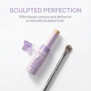 White Contour Concealer Stick Natural Moisturizing Light Thin Highlights Face Contours Maintains Color Makeup Stick