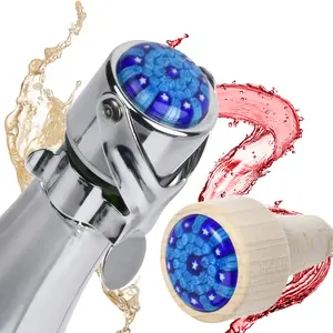Blue Champagne and Wine Stopper Bundle—1 beautiful Champagne Stopper and a matching Wine Bottle Stopper, both packaged to give (or keep for yourself) Glass Utensils