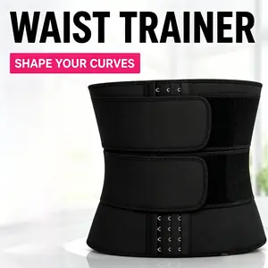 The ladies' three-layer adjustable waist and abdomen band, compression-style abdominal tightening and waist-bodging garment, is comfortable for daily wear.Waist Trainer Waist Cincher Tummy Control Everyday Support Confidence Fit