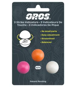 OROS Screw-On Strike Indicators - 3pk