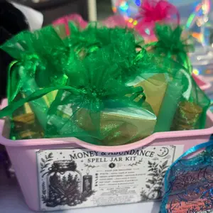 Handmade DIY Money & Abundance Spell Jar Kit | Manifestation | Success | Witchcraft