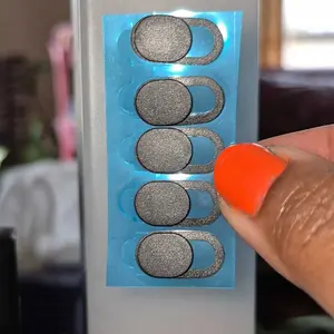 Webcam Cover Shutter Slider, Self-Adhesive Laptop Camera Cover and Phone Lens Protective Sticker for Smartphones, Laptops and PCs, Tech Accessory