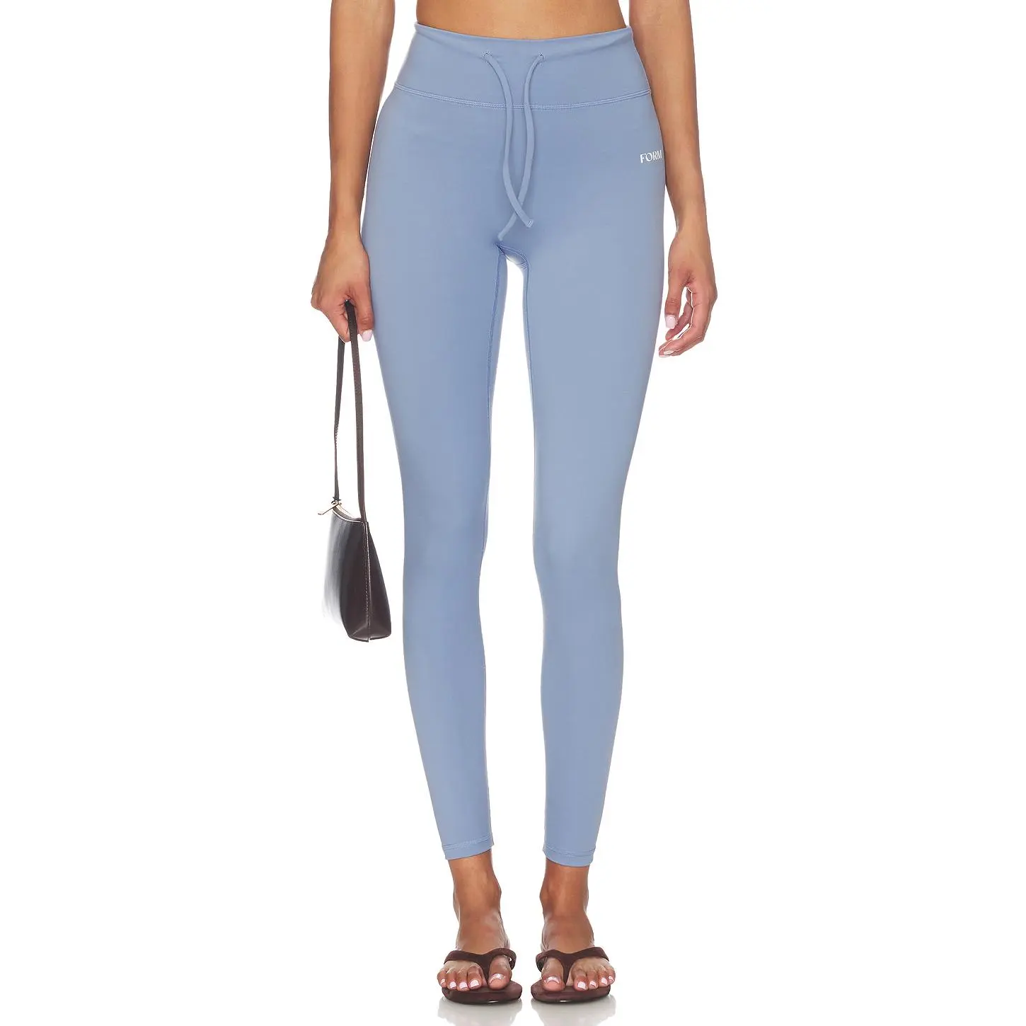 FORM Drawstring Leggings in Glacier