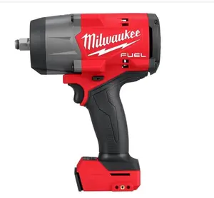 Milwaukee Electric M18 Fuel 1/2-in High Torque Impact Wrench, Car Tools (Includes Batteries)