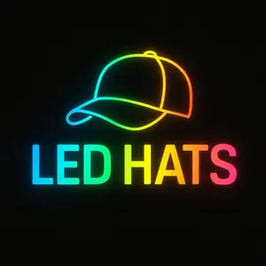 Cool LED Hat for Adults with 16x32 Full Color Matrix Screen - Wireless App Control for Messages & Music - Perfect for Raves, Concerts, - Lightweight & Adjustable (Black) umbrella cotton