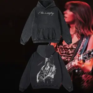 BoostedStyle - Ella Langley Dandelion Heavy Metal Graphic T‑Shirt, Rock Music Graphic Hoodie, Y2K rock band tee, Mexico style menswear