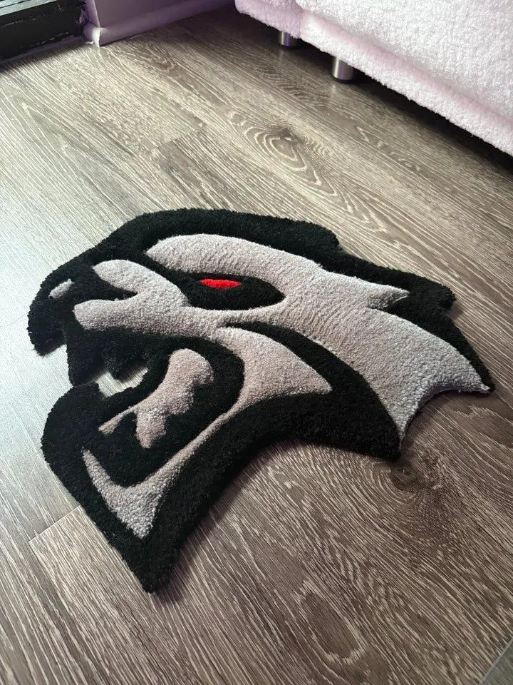 Hellcat Rug - 2ft Iconic Logo Design High-Quality Material Comfortable & Stylish for Any Space