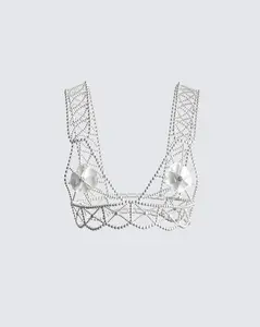 Aries Ivory Pearl Beaded Top