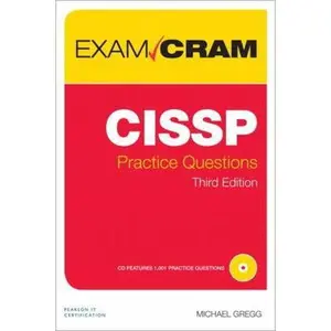 USED-Cissp Practice Questions Exam Cram by Michael Gregg (Paperback)