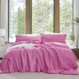 Cool Cool Summer - Coma Inducer Oversized Comforter Set - Sangria Sunset Pink