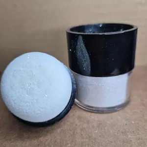 Sparkle Dust - White Powder with Black Lid
