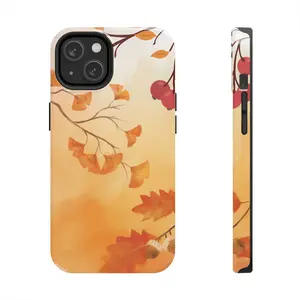 Fall Themed Tough Phone Cases - Protective Cover for Smartphones - Accessories Accessories Protection Custom Resistance Handheld Protector Casing