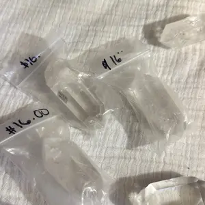 Double terminated clear, quartz