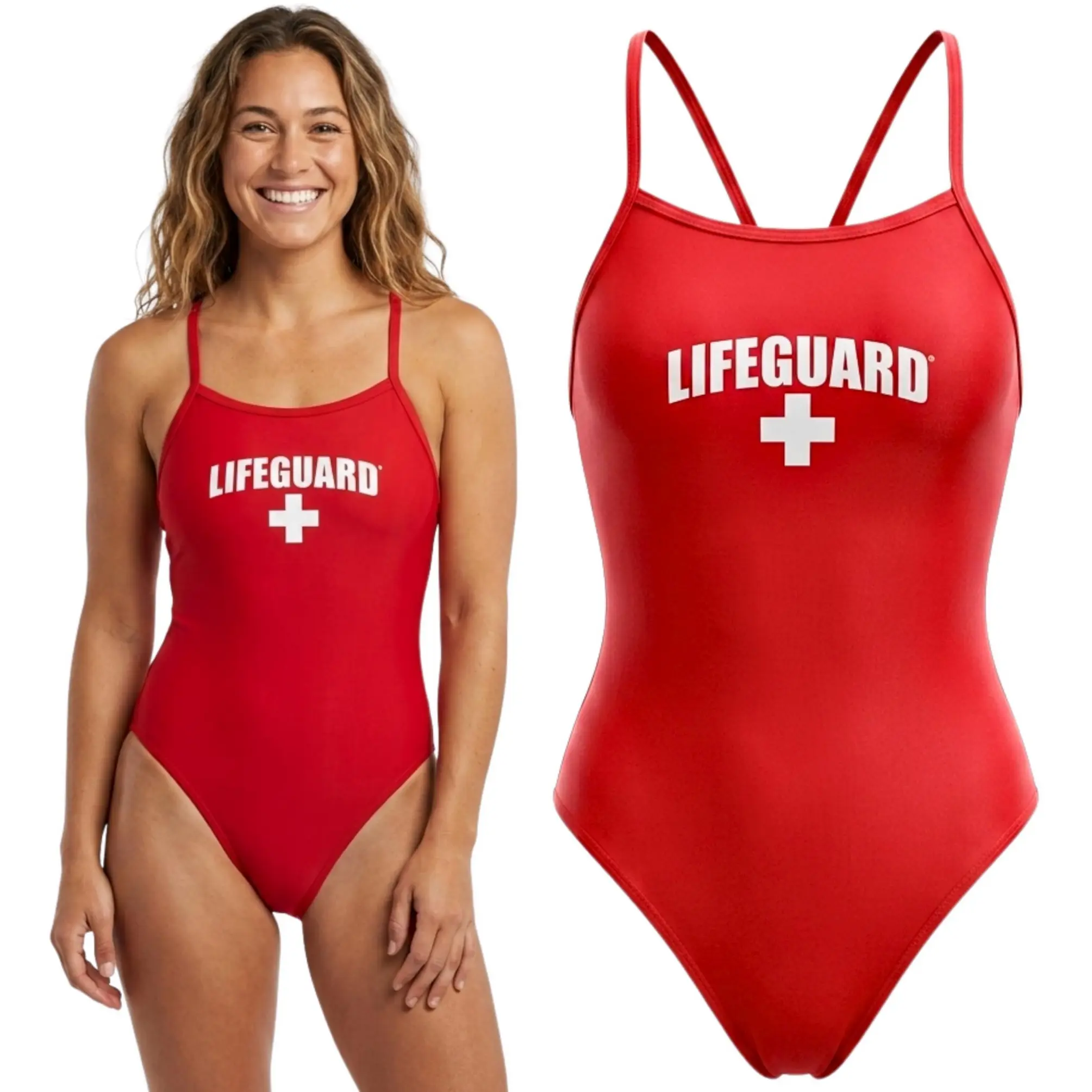 speedo lifeguard suit - TikTok Shop