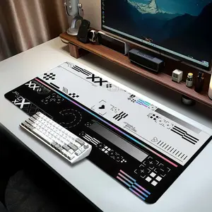 CSGO Themed Large Gaming Mousepad, Premium Multipurpose Mousepad for PC and Laptops - Counter-Strike: Global Offensive Themed Desktop Pad with Iconic Logo Print - Durable Office and Esports Accessory