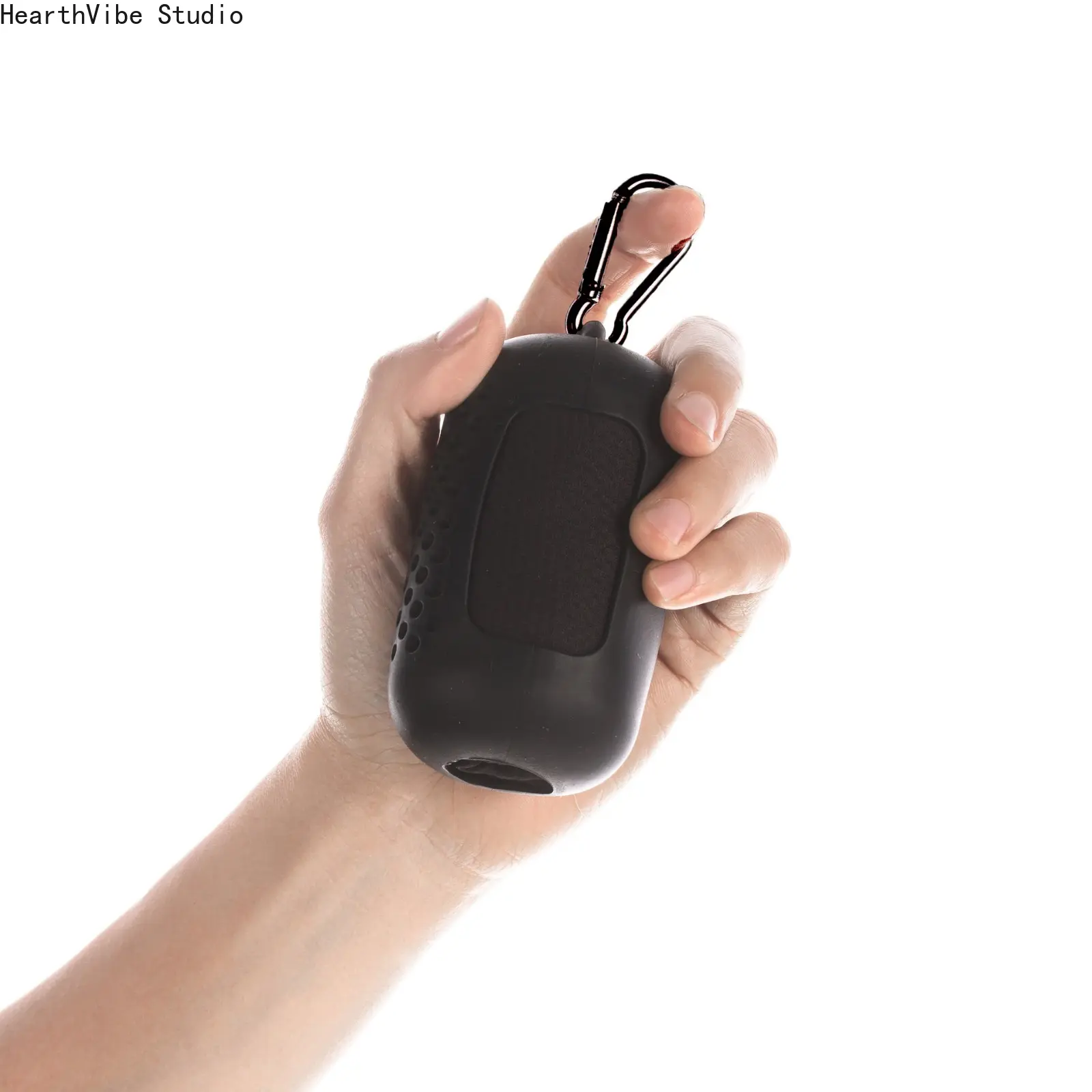 Round Silicone - Black