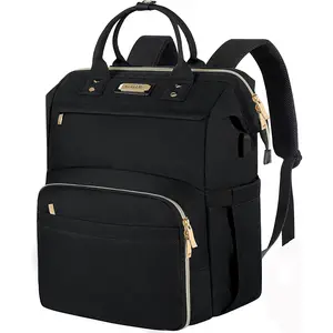 Lunch Bag Backpack, Insulated Cooler Backpack Lunch Box Laptop Backpack with USB Port for Women Men Fits 15.6 Inch Laptop JCDOBEST