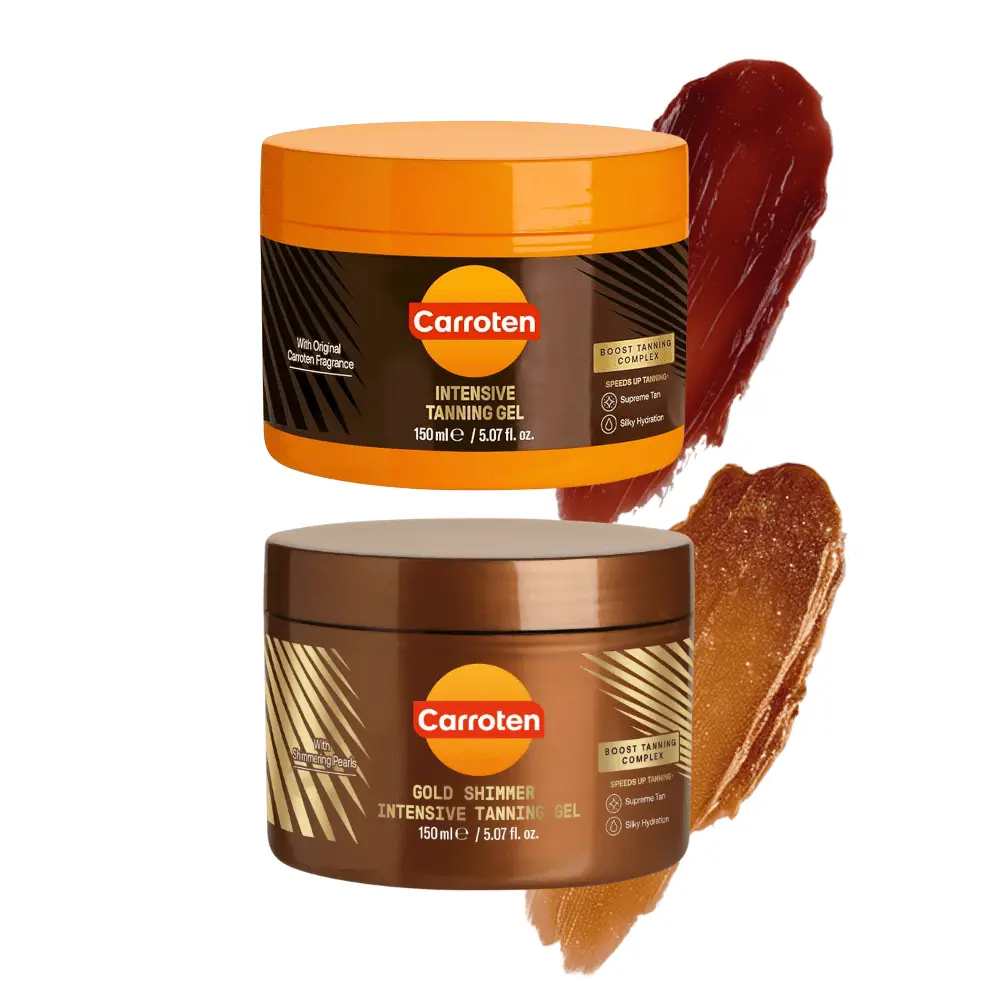 Intensive Tanning Gel + Gold Shimmer Intensive Tanning Gel Duo