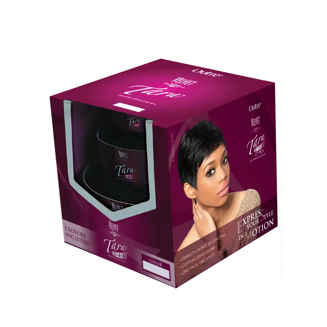 Outre Velvet Remi Tara 1,2,3 100% Human Hair