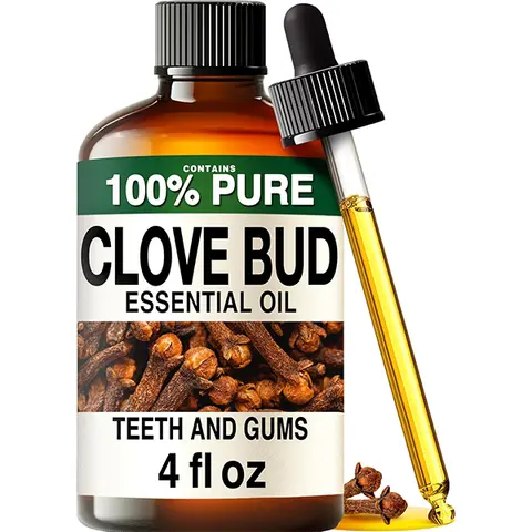 KUKKA Clove Bud Oil 4 FL OZ – Teeth & Gums,  Therapeutic Grade, Pest Control