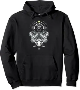 Mysticism Psychedelic Butterfly Mystical Alchemy Experience Pullover Hoodie - Parkerrhode Shop 60B0BV7KY4GM