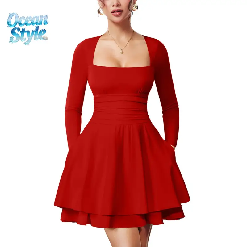 winter formal red short dress - TikTok Shop
