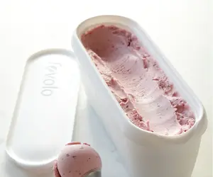 Oval Ice Cream Storage Container, Insulated - Free shipping Kitchen Lid