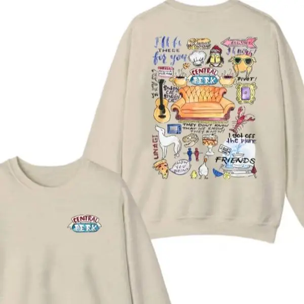 Friends Central Perk Sweatshirt, TV Show Friends Sweater, Central Perk Hoodie, Friends Sweatshirt, Central Perk Shirt, Friends Series Sweatshirt