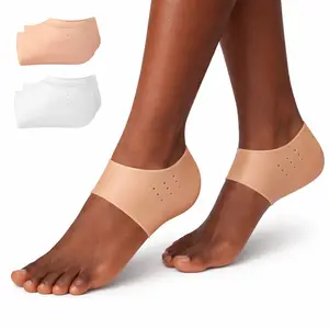 Silicone Height Increase Insoles 3.3cm, Non-Slip Invisible Heel Pads Ergonomic Shock Absorbing Cushion for Men Women,Thickened cushion reduces foot pressure & fatigue, Secure Fit for Dress Shoes Boots Sneakers